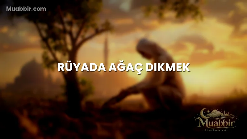 Rüyada Ağaç Dikmek
