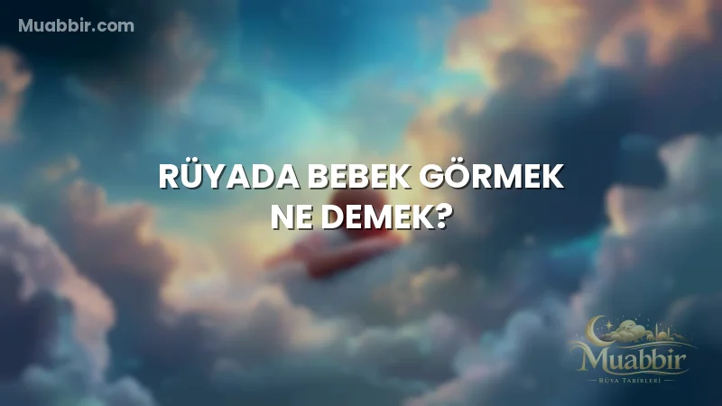 Rüyada Bebek Görmek Ne Demek?