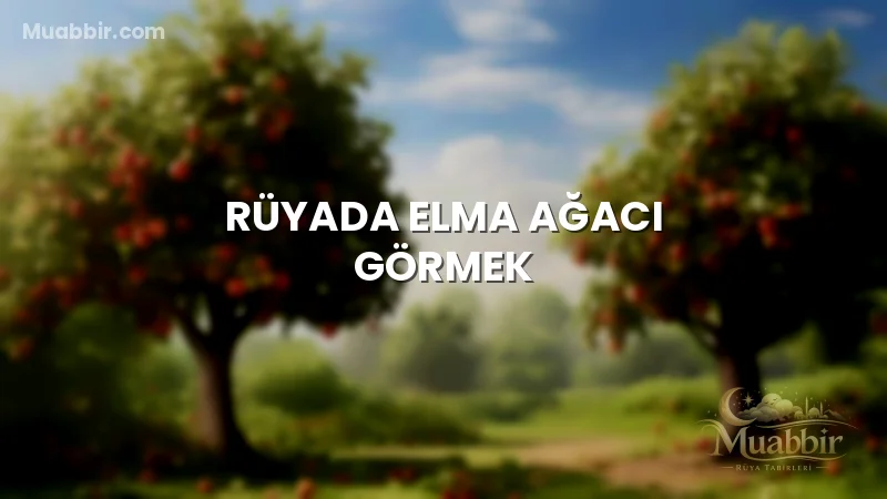 Rüyada Elma Ağacı Görmek