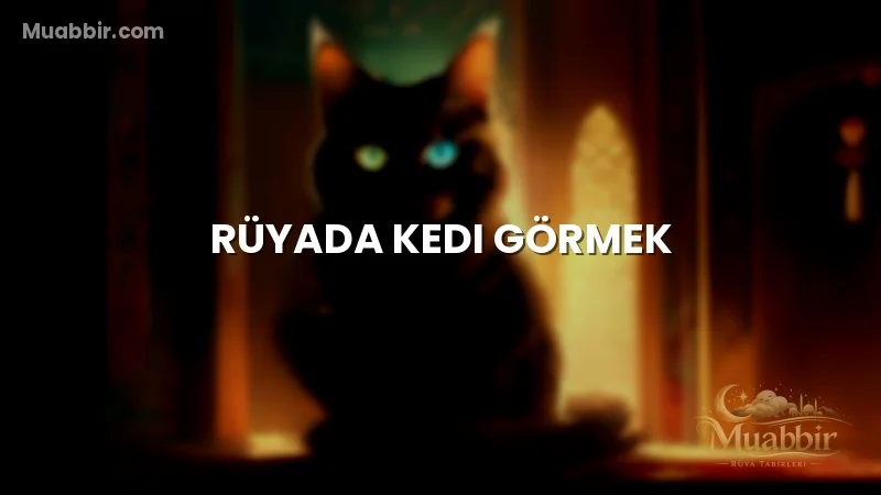 Rüyada Kedi Görmek